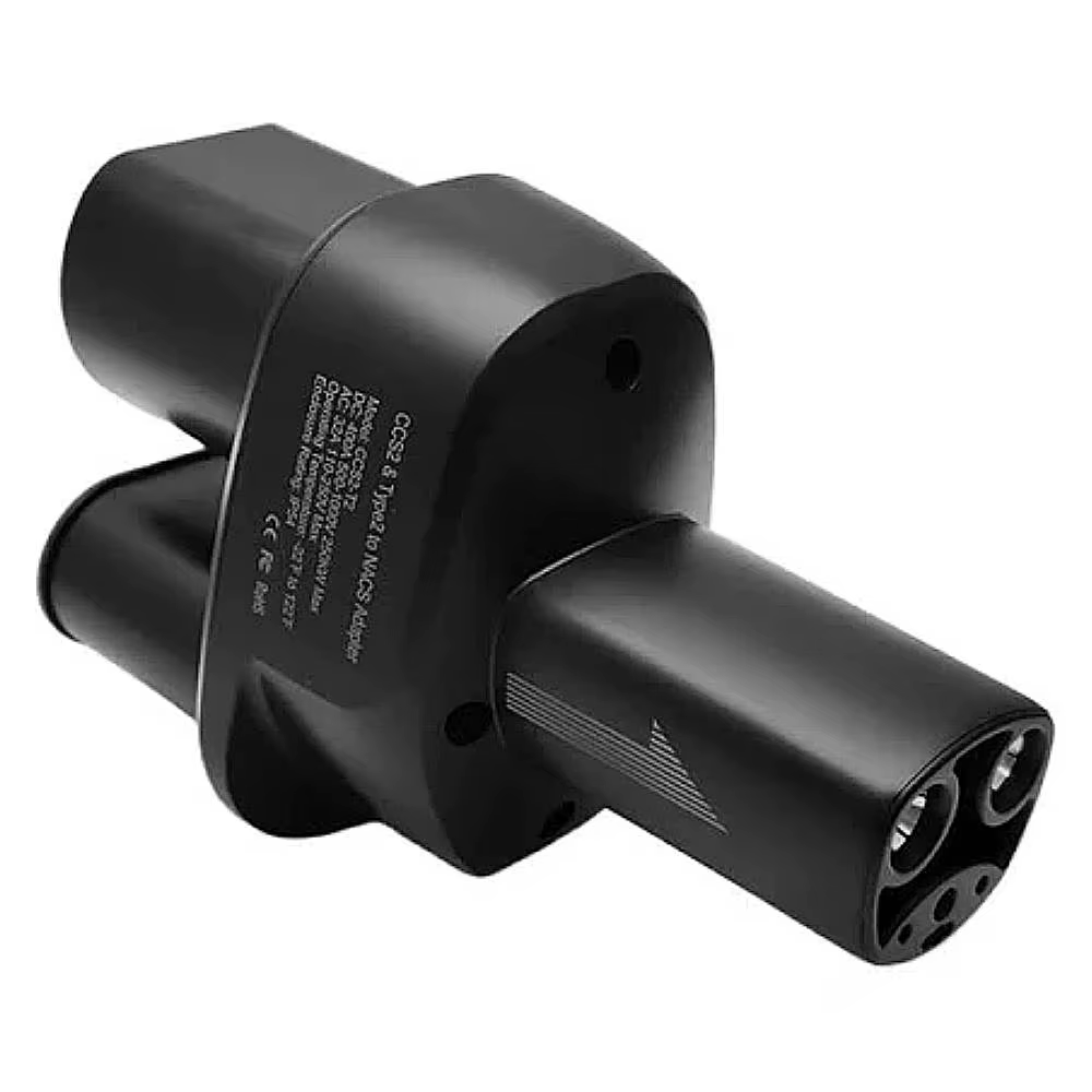 CCS2/Type 2-დან Tesla NACS-ზე ადაპტერი